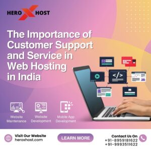 Service in Web Hosting in India